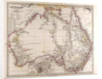 Australia Map by Anonymous