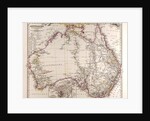 Australia Map by Anonymous