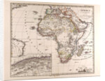 Africa Map 1874 Gotha Justus Perthes Atlas by Anonymous