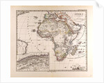 Africa Map 1874 Gotha Justus Perthes Atlas by Anonymous