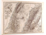 Israel Palestine Jerusalem Map by Anonymous