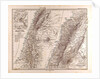 Israel Palestine Jerusalem Map by Anonymous