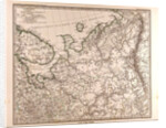 Eastern Europe Russia Map 1873 by Anonymous