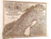 Norway Sweden Map 1872 by Anonymous