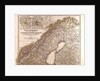 Norway Sweden Map 1872 by Anonymous
