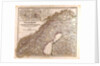 Norway Sweden Map 1872 by Anonymous