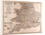 Great Britain Map 1872 by Anonymous