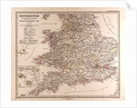 Great Britain Map 1872 by Anonymous