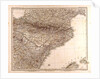 Spain France Pyrenees Map 1872 by Anonymous