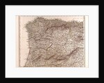 Spain Map 1872 by Anonymous