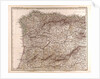 Spain Map 1872 by Anonymous