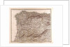 Spain Map 1872 by Anonymous