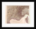 France Map 1874 by Anonymous