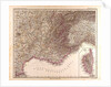 France Map 1874 by Anonymous