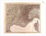 France Map 1874 by Anonymous