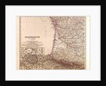 France Map 1874 by Anonymous