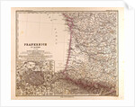 France Map 1874 by Anonymous