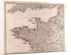 France Map 1874 by Anonymous