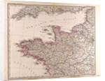 France Map 1874 by Anonymous