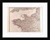 France Map 1874 by Anonymous