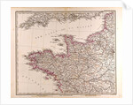 France Map 1874 by Anonymous