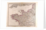 France Map 1874 by Anonymous