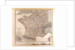 France Map 1874 by Anonymous