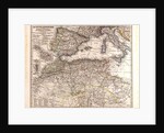 Mediterranean Sea Map by Anonymous