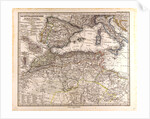 Mediterranean Sea Map by Anonymous