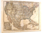 U.S.A. Mexico Map by Anonymous