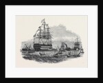 Her Majesty Going on Board the Albion, at Spithead by Anonymous