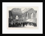 The Reception Room, at the Town Hall, Cambridge, British Association for the Advancement of Science by Anonymous