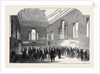 The Reception Room, at the Town Hall, Cambridge, British Association for the Advancement of Science by Anonymous