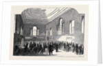 The Reception Room, at the Town Hall, Cambridge, British Association for the Advancement of Science by Anonymous