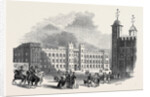 The Waterloo Barracks, from the Architect's Design, Great Britain by Anonymous