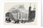 The Waterloo Barracks, from the Architect's Design, Great Britain by Anonymous
