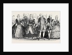 Her Majesty's Costume Ball; Baroness Brunow; Duchess of Kent; Viscount Sydney, Duke of Norfolk; Austrian Ambassadress by Anonymous