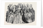 Her Majesty's Costume Ball, Duke of Norfolk, Duchess of Grafton, Marchioness of Londonderry, Viscount Sydney, Countess of Jersey, Lady C. Villiers by Anonymous