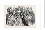 Her Majesty's Costume Ball, Duke of Norfolk, Duchess of Grafton, Marchioness of Londonderry, Viscount Sydney, Countess of Jersey, Lady C. Villiers by Anonymous
