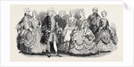 Her Majesty's Costume Ball, Marquis of Donegal, Miss Burdett Coutts, Earl of Surrey, Belgian Ambassadress, Marchioness of Ormonde, Lord Mandeville, Baroness Rothschild by Anonymous