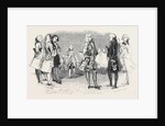 Costume of 1740 and 1750 by Anonymous
