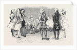 Costume of 1740 and 1750 by Anonymous