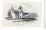 R.T.Y.C. Match, the Antagonist and Mystery Towed Off by the Waterman Steamer by Anonymous