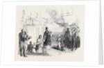 Her Majesty Receiving the Keys, at Portsmouth by Anonymous