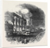 Burning of the Bowery Theatre, New York by Anonymous