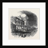 Burning of the Bowery Theatre, New York by Anonymous