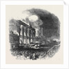 Burning of the Bowery Theatre, New York by Anonymous