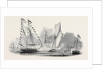 Reception of Her Majesty by the Royal Yacht Squadron; Swedish Bark, Esmeralda, Rose, Ganymede, Lady Jane by Anonymous