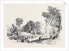 Tissington Well-Dressing in 1845, the Ceremony at the Hall Well by Anonymous
