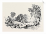 Tissington Well-Dressing in 1845, the Ceremony at the Hall Well by Anonymous